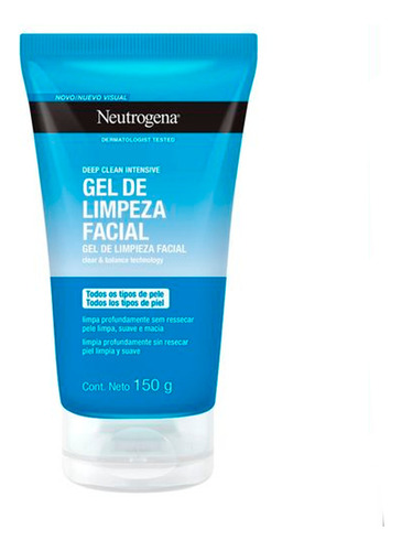 Gel De Limpieza Facial Todo Tipo De Piel 150g Neutrogena