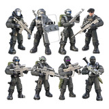 . 8 Piezas De Figuras Del Equipo Swat De Call Of Duty, 1