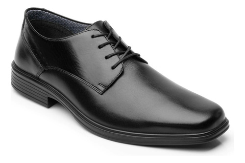 Zapato Caballero Formal Vestir Confort Flexi 406401 Negro