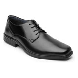 Zapato Caballero Formal Vestir Confort Flexi 406401 Negro