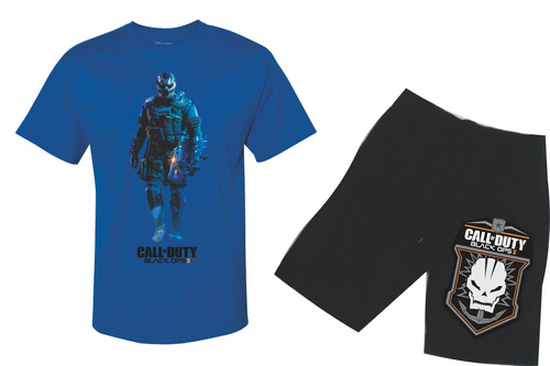 Conjuntos  Camiseta Y Pantaloneta Call Of Duty  Games Gamer