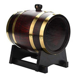 Barril De Madera Vintage De 1.5l Con Grifo