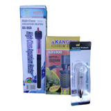 Kit Equipamiento Pecera 80 / 100 Litros Filtro Calefactor 