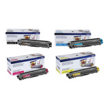 Toner Brother Tn-221 Negro/cyan/magenta/yellow Paquete De 4!