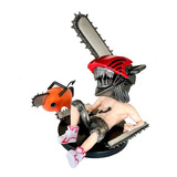 Chainsaw Man Denji Y Pochita Figuras Coleccionables