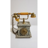 Telefone Antigo De Mármore Teleart Maravilhoso
