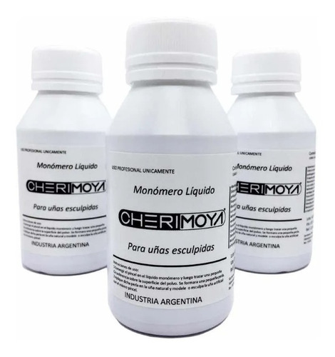 Monomero Para Uñas Esculpidas Acrílico Cherimoya 100ml