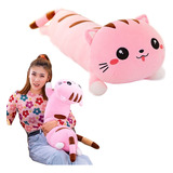 Juguete Peluche Gato Almohada Suave Lindo Tigre Gigante 70cm