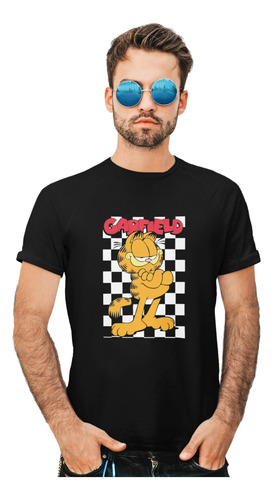 Playera Gato Garfield Dama Caballero Y Niños Full Color Onda