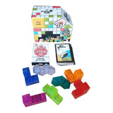 Cubo Soma Magnetico Reto Mental Iman Puzzle + Tarjetas Color De La Estructura Transparente