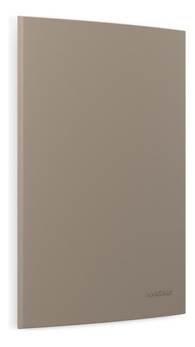 Placa 4x2 Cega Com Suporte Argila Sleek Colors Margirius