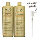Felps Kit Xrepair Shampoo + Concidicionador 2x1l + Brinde