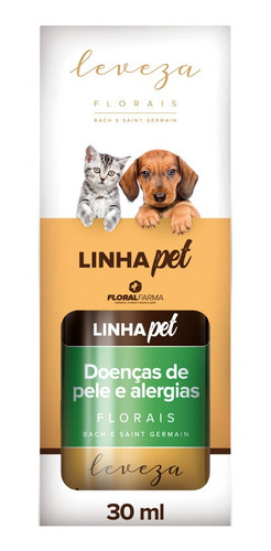 Floral Para Cachorro - Doenças Pele Alergias - Linha Pet 