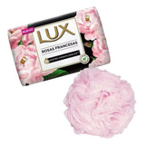 Combo Kit Baño Jabon Lux + Esponja Exfoliante (4640-1580)