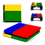 Skin Personalizado Para Ps4 Fat Multicolor (0005)