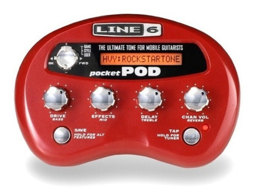 Pedalera Line 6 Pocket Pod