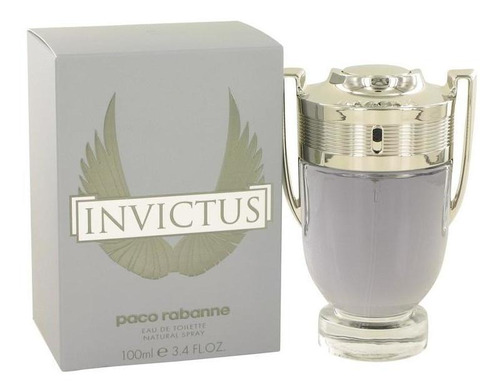 Edt 3.4 Onzas Invictus Por Paco Rabanne Para Hombre En Spray