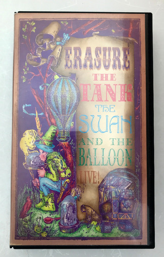 Erasure - The Tank, The Swan & The Baloon Vhs Orig. Japonés