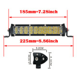 Barra De Luz Led De Trabajo De 20 Pulgadas, 180 W, Lente Ama