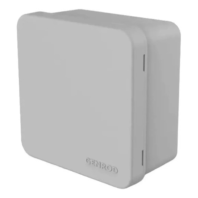 Caja Estanca Genrod IP64 8.5x8.5x4.5 cm Termoplástica Cuadrada Gris | MercadoLibre