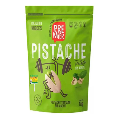 Pistache Tostado Con Sal Premier 1kg - Pistachos Con Cascara | MercadoLibre