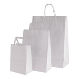 Bolsa Boutique Papel Blanca (43x12x32cm) X 50 Unid.