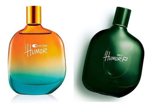 Kit Perfumes Humor On-line Y Paz E Humor Masculinos Natura