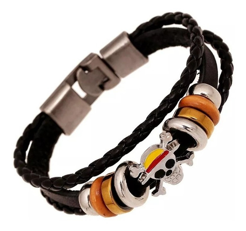 Pulsera De Cuero Animes Naruto Attack On Titan One Piece 