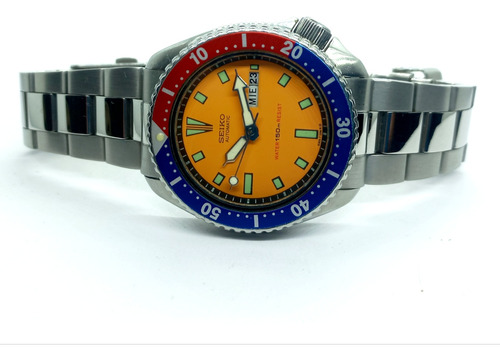 Reloj Seiko 7d6807 Automático Pepsicolo 70's Vintage No Tag