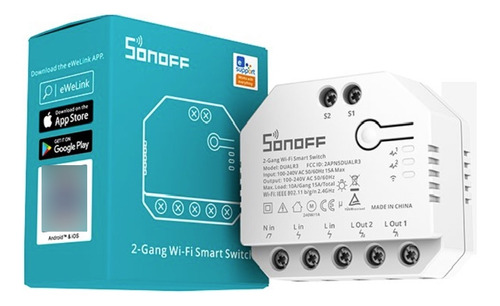 Sonoff Dual R3 Diy Tasmota