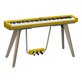 Vitrina Armoniosa Color Mostaza Piano Casio Privia Px-s7000