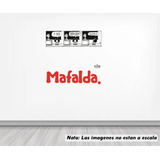 Vinil Sticker Pared 150cm Mafalda Yo Confio 30