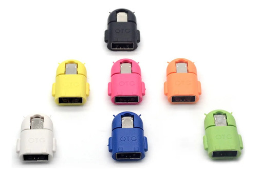 Pack 11 Adaptadores Usb A Micro Usb Para Mouse Celular 