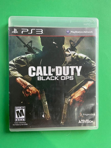 Ps3 Físico Call Of Duty Black Ops Original Usado