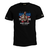 Camiseta Mike Tyson Boxeador Heavy Weight Champion Bto