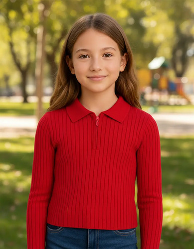 Sueter Manga Larga Para Niña Mod.7195 Marca Mayoral®