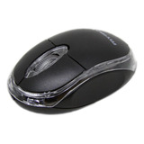 Mouse Óptico Usb Neon Preto Opm-3006 800 Dpi