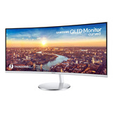 Monitor Gamer Curvo Samsung Ultrawide C34j791wt Led 34  Gris 100v/240v