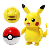 Pack Pokemón De Transformação P/pokebola Pikachu Eletric