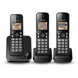 Telefono Inalambrico Panasonic Kx-tgc383cb 3 Extensiones