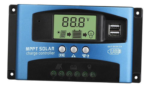 Regulador De Panel Solar Mppt 30a-100a 12v/24v, Controlador