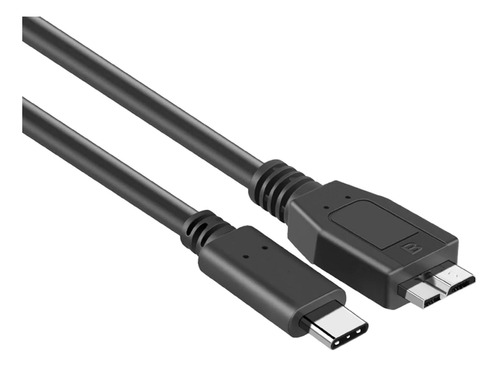 Cabo Usb-c Type-c X Micro Type-b 3.0 Para Hd Externo 5gbps