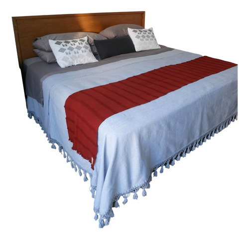 Magesa Pie De Cama Decorativo Hecho México Artesanal King S.