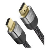 Cable Hdmi 2.1 8k 4k Ultra Hd Alta Velocidad 48 Gbps 2 Mts.