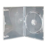 10 Estuches Para Dvd Cd Bd Transparentes Sencillos Un Disco