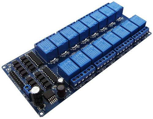 2x Módulo Relé De 16 Canais Arduino Avr Pic Arm Raspberry Pi