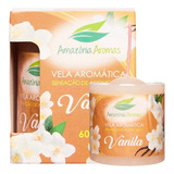 Vela Aromática Vanila 60g - Amazônia Aromas
