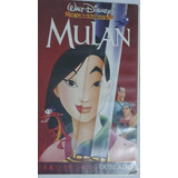 Fita Vhs Mulan-walt Disney / Com Folhetos