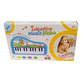 Pianito Musical Infantil Piano Melodía En La Plata Color Amarillo