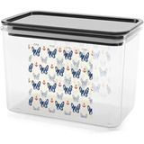 French Bulldog And Anchor Food Storage Container Plastic Cl.